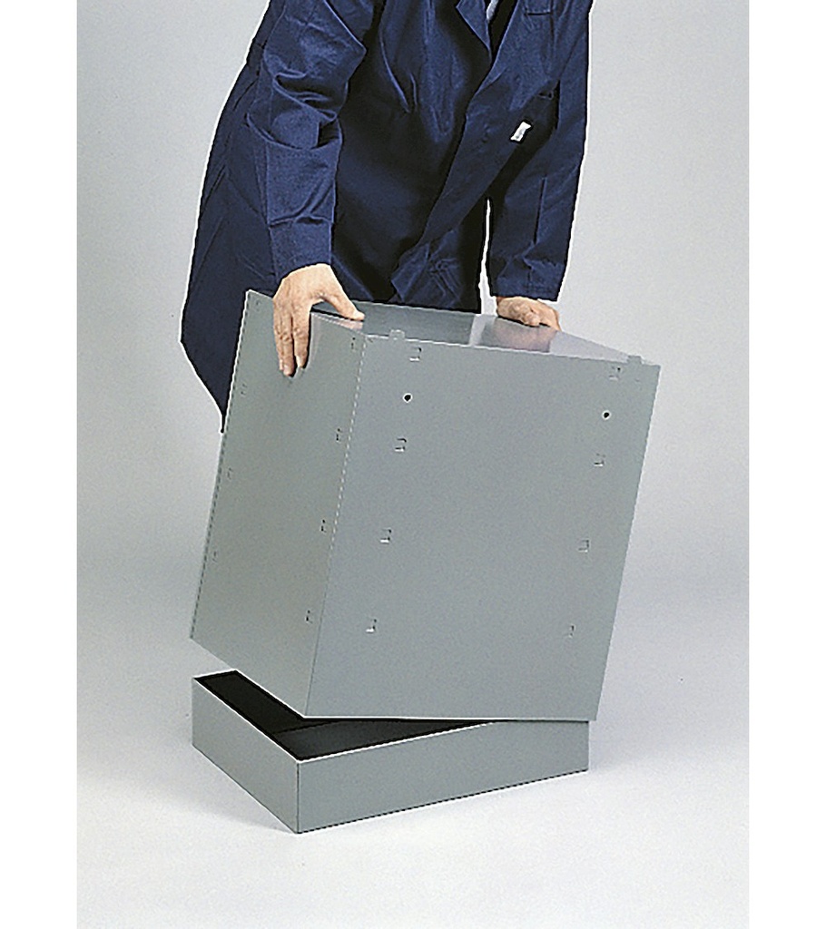 Zoccolo per scaffale RK Box – 488 × 378 × 110 mm – foto 2