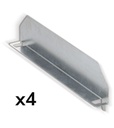 [FST9230S199] Kit 4 separatori per piano fessurato – 39 × 297 × 100 mm