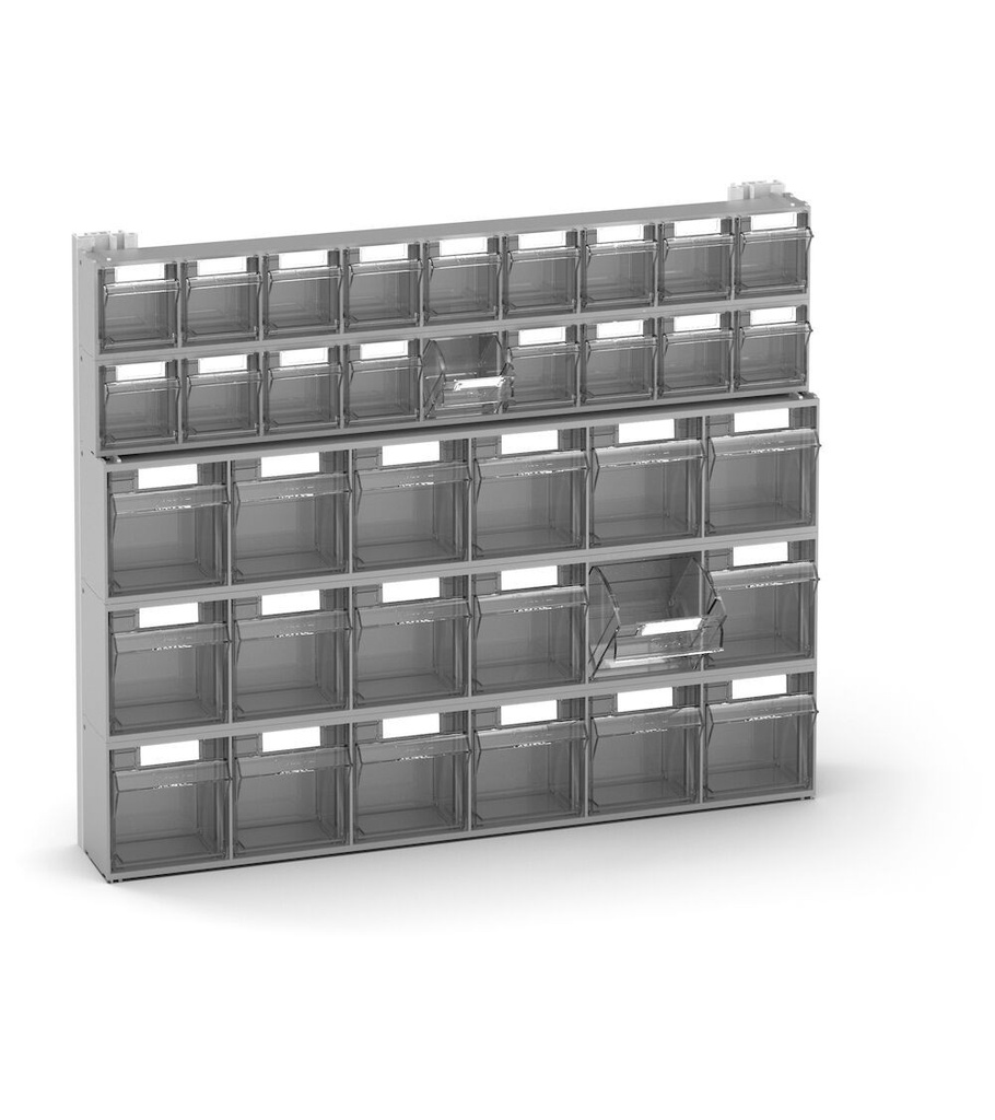 [FVB00101] Scaffale portaminuteria con 36 cassetti Visual Box, H500 mm