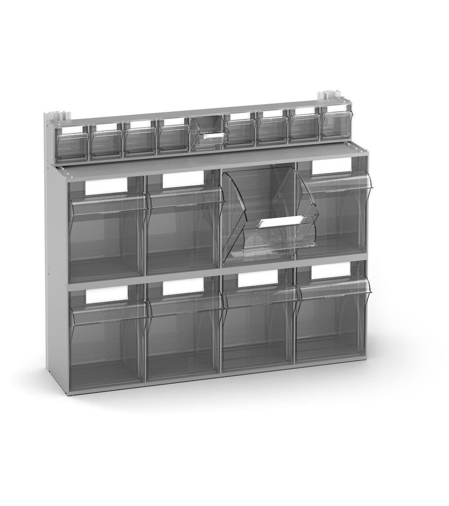 [FVB00401] Scaffale portaminuteria con 17 cassetti Visual Box, H500 mm