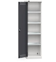 [GARAGE066] Armadio da officina con porta a battente fessurata, L 512 mm