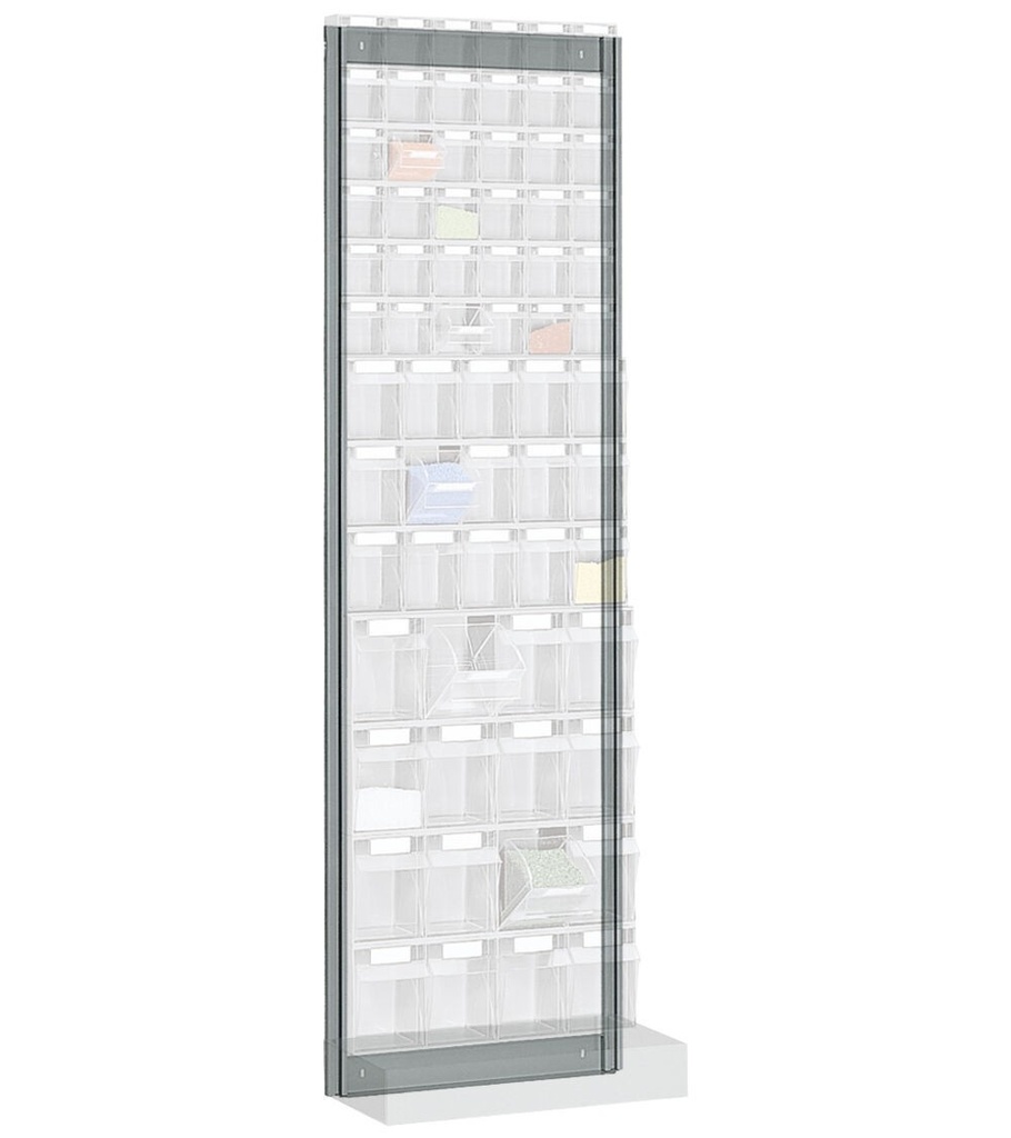 Telaio da parete per cassettiere Visual Box – 602 × 22 × 2000 mm – foto 2