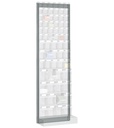 Telaio da parete per cassettiere Visual Box – 602 × 22 × 2000 mm – foto 2