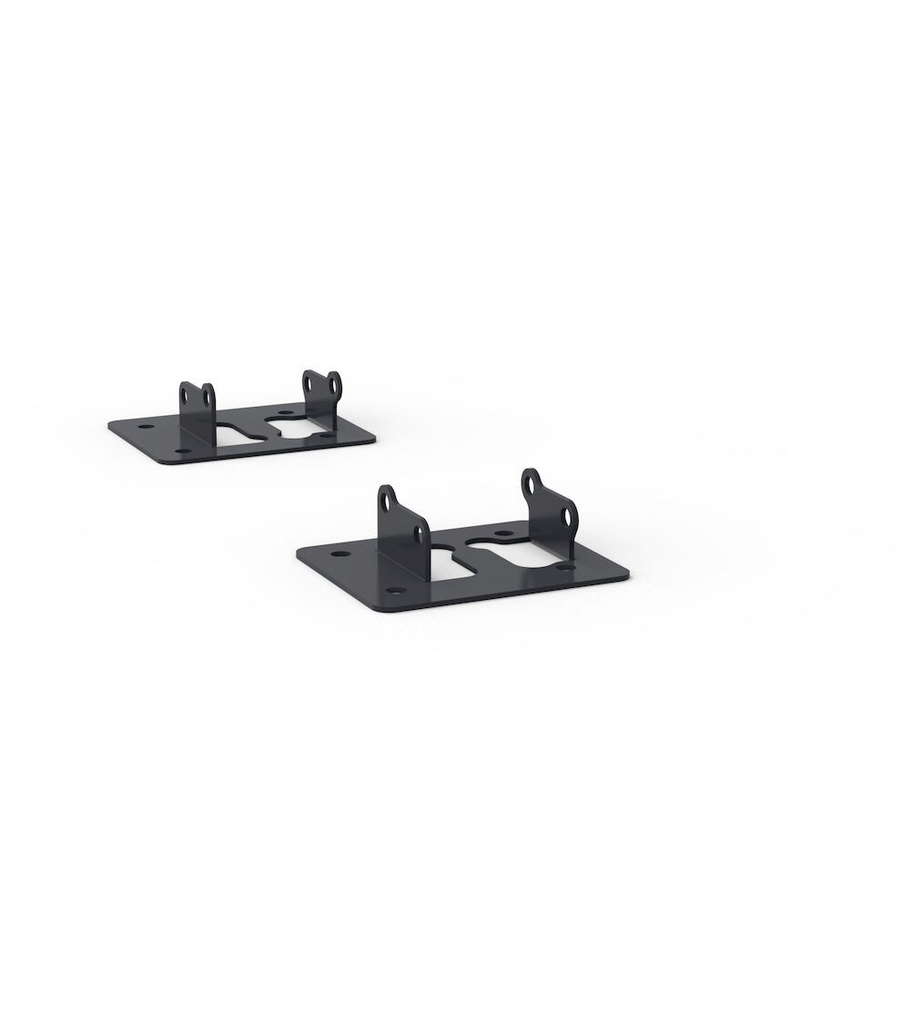 [M00G00010PD0039] Coppia piedini per gamba, L120 x P98 x H34 mm