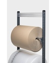 Tubo porta bobina con staffe, L1985 x P146 x H150 mm – foto 2
