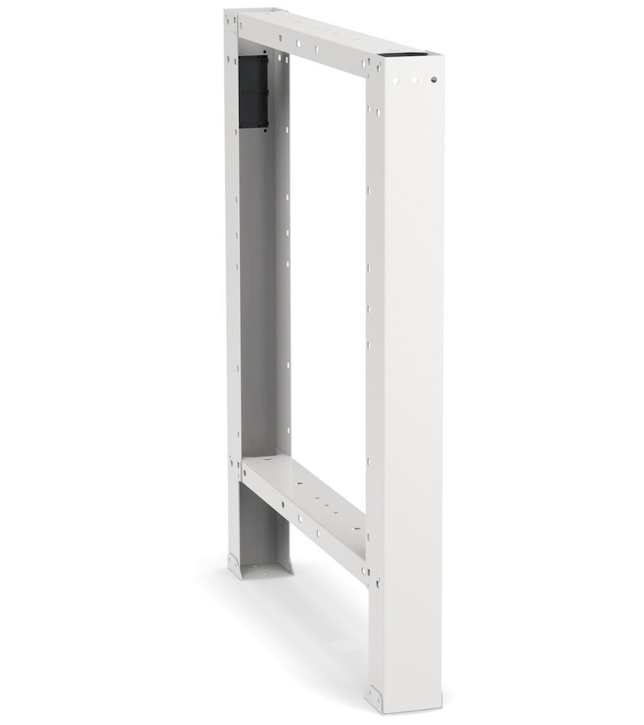 [M03G085100V0008] Gamba per banchi Work Master – 84 × 726 × 850 mm, Grigio chiaro (RAL 7035)
