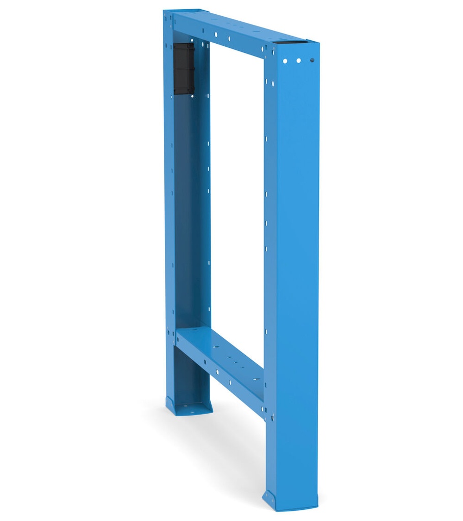 [M03G085100V0004] Gamba per banchi Work Master – 84 × 726 × 850 mm, Blu (RAL 5012)