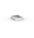 [M12Z10000000008] Zoccolo di rialzo Master – 406 × 572 × 100 mm (18×27 EH), Grigio chiaro (RAL 7035)