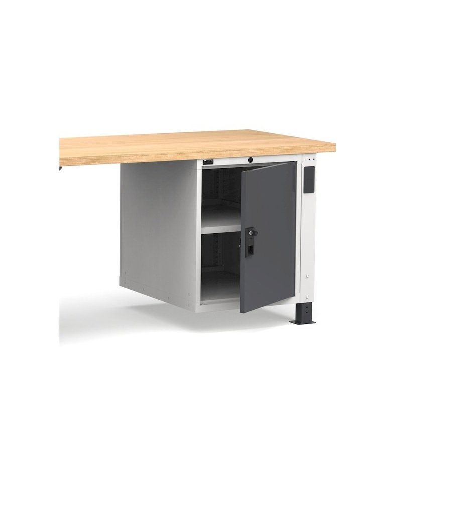 Porta interna destra H=600 mm con maniglia Dark Grey Master – Grigio antracite (RAL 7016) – foto 3