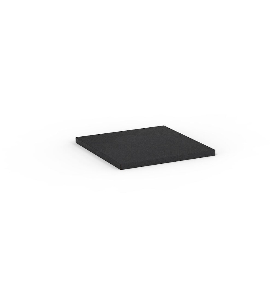 [M22T030MDGM7107] Top in acciaio gommato Master – 561 × 573 × 32 mm (27×27 EH)