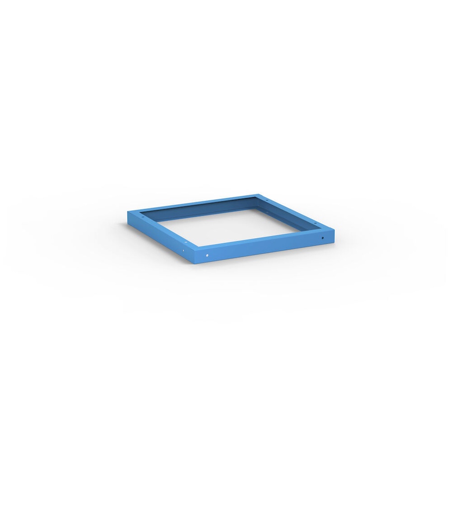 [M22Z05000000004] Zoccolo di rialzo Master – 559 × 572 × 50 mm (27×27 EH), Blu (RAL 5012)