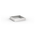 [M22Z10000000008] Zoccolo di rialzo Master – 559 × 572 × 100 mm (27×27 EH), Grigio chiaro (RAL 7035)