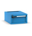 [M23A030C0100604] Cassettiera Master con 1 cassetto 1x200 – H 300 mm – Blu (RAL 5012)