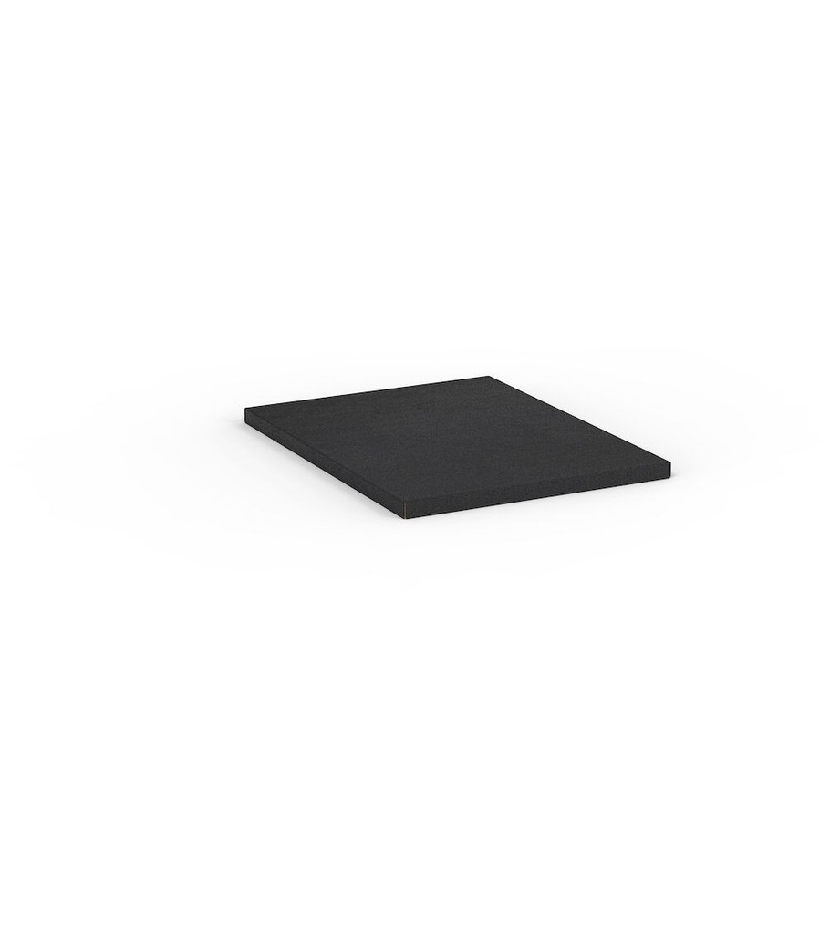 [M23T030MDGM7107] Top in acciaio gommato Master – 561 × 726 × 32 mm (27×36 EH)