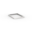 [M23Z05000000008] Zoccolo di rialzo Master – 559 × 725 × 50 mm (27×36 EH), Grigio chiaro (RAL 7035)