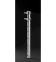 Cassettiera Master con porta con 7 cassetti 2xPR 2x75 1x100 3x150 1x200 – H 2000 mm – 714 × 573 × 2000 mm (36×27 EH), Telescopica 100% – 200 kg, Grigio chiaro (RAL 7035) – foto 14