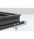 Armadio con 4 cassetti 1x100 2x150 1x200 Master – H 700 mm – 714 × 726 × 700 mm (36×36 EH), Blu (RAL 5012) – foto 14