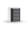 [M33A100C010BLPD] Cassettiera Master con 9 cassetti 9x100 – H 1000 mm – Flessibile – fino a 100 kg, Grigio chiaro + Grigio antracite (RAL 7035+7016)