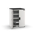 [M33A100C010LM08] Cassettiera Master con porte 2xPR 2xPE – H 1022 mm – Flessibile – fino a 100 kg, Grigio chiaro (RAL 7035)