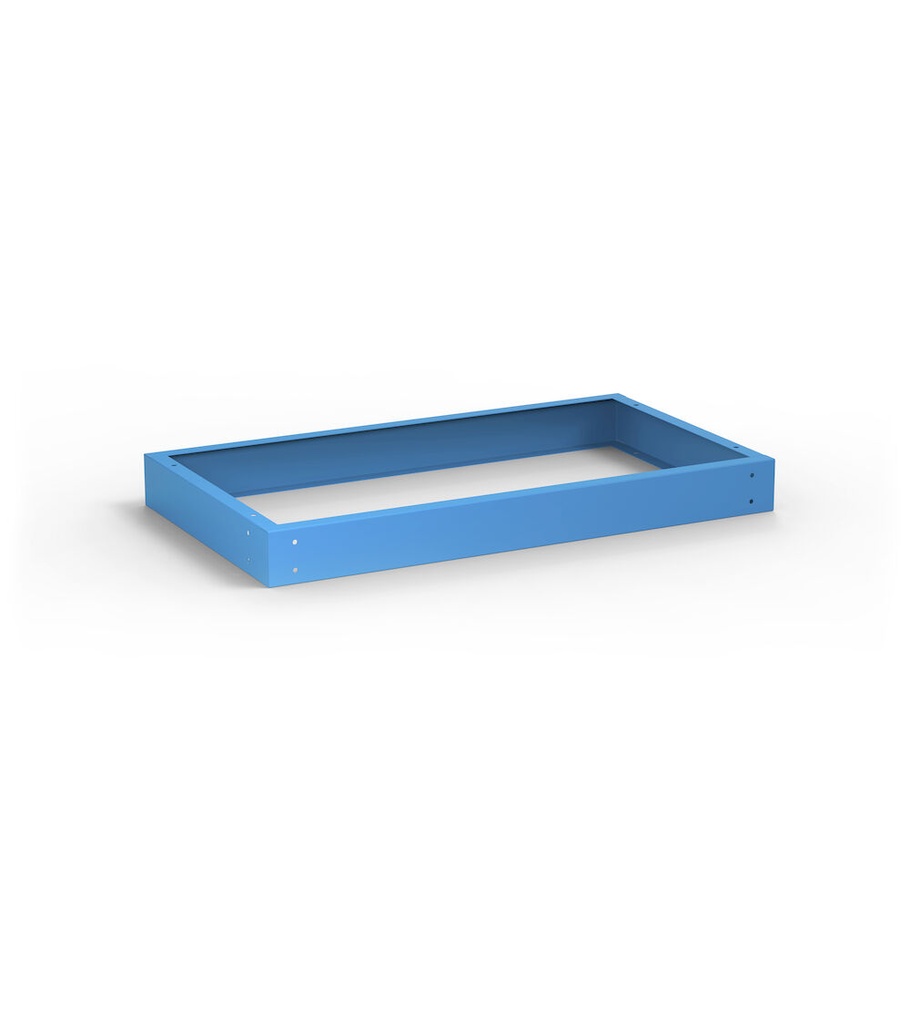 [M52Z10000000004] Zoccolo di rialzo Master – 1018 × 572 × 100 mm (54×27 EH), Blu (RAL 5012)