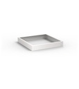 [M33Z10000000008] Zoccolo di rialzo Master – 712 × 725 × 100 mm (36×36 EH), Grigio chiaro (RAL 7035)