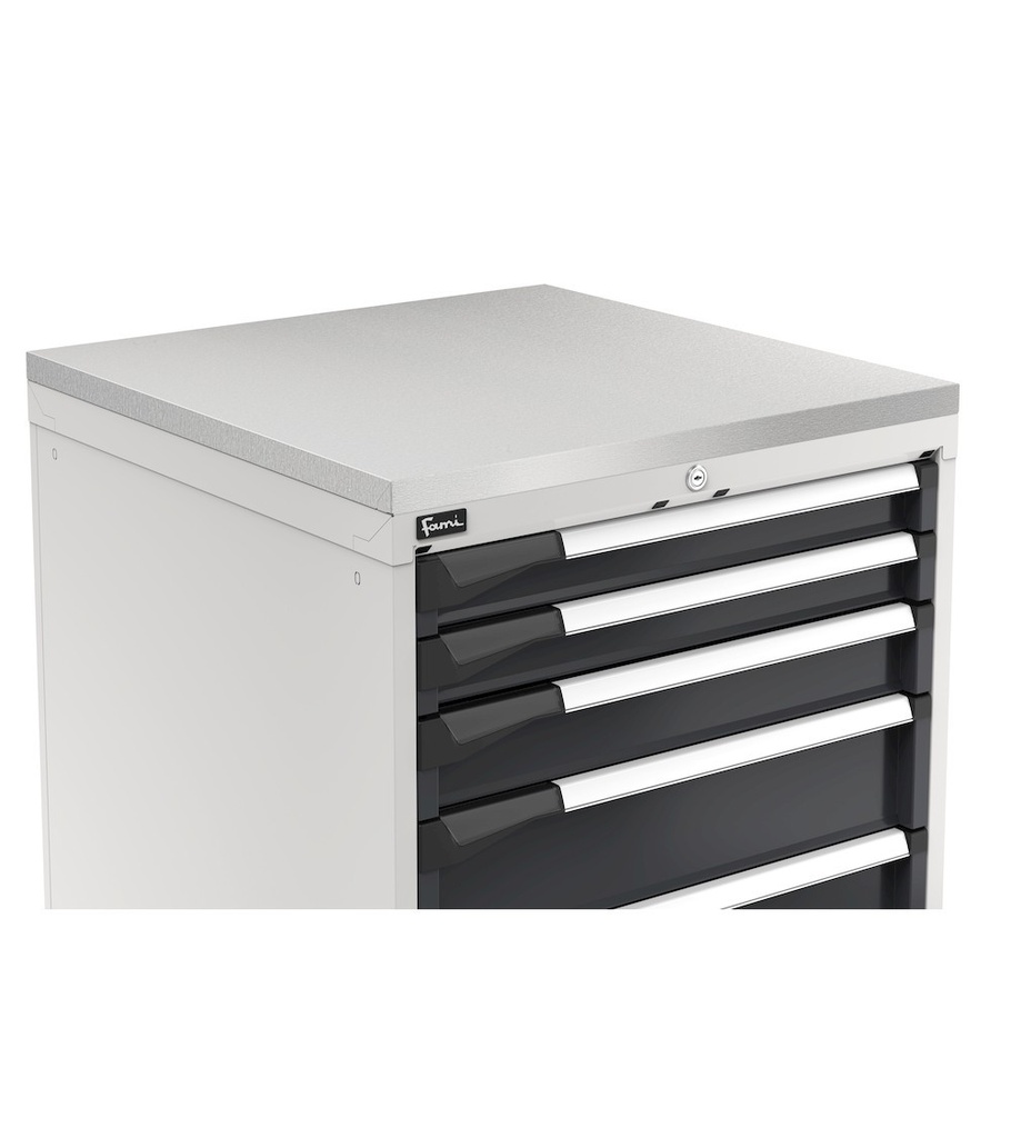 Top in acciaio inox Master – 867 × 726 × 31 mm (45×36 EH) – foto 2