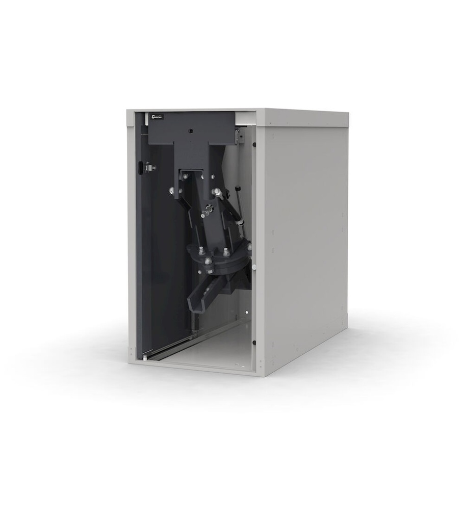 Banco professionale con 4 cassetti e morsa, 150 cm, grigio e antracite – foto 7