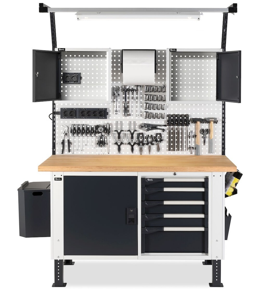 Banco da lavoro MASTERBR1508, 150 cm – foto 2