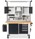 Banco da lavoro MASTERBR1508, 150 cm – foto 2