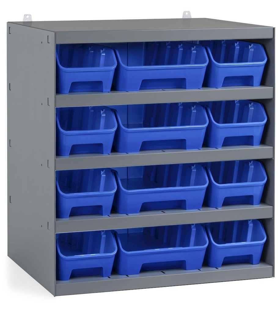 [RKBOX4070] Scaffale con 12 contenitori RK Box Air – 500 × 400 × 545 mm