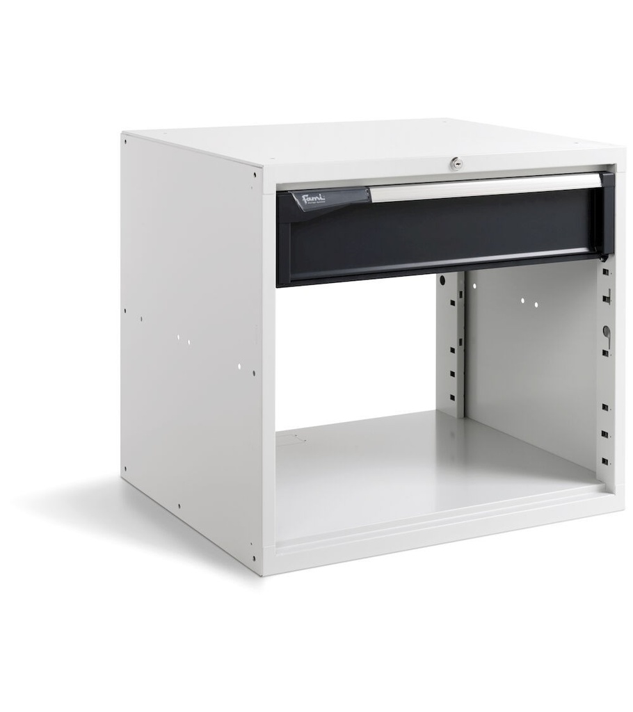 [MBR05SC010306PD] Armadio con 1 cassetto predisposto per porte per banco da lavoro BR – 36×27 EH
