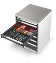 Armadio con 1 cassetto predisposto per porte per banco da lavoro BR – 36×27 EH – foto 2