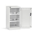 [PERFOM11012] Armadio con porta a battente fessurata Perfom – H 1000 mm – Grigio chiaro (RAL 7035)