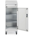 Armadio con porta a battente con leggio Perfom – H 1409 mm – Grigio chiaro (RAL 7035) – foto 10