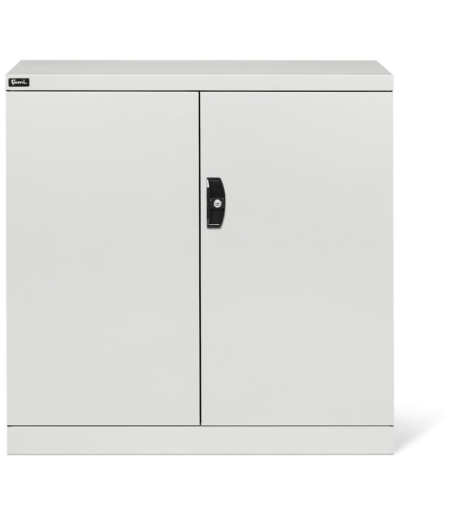 Armadio con porte a battente Perfom – 54×27 EH 3 cassetti – Grigio chiaro (RAL 7035) – foto 2