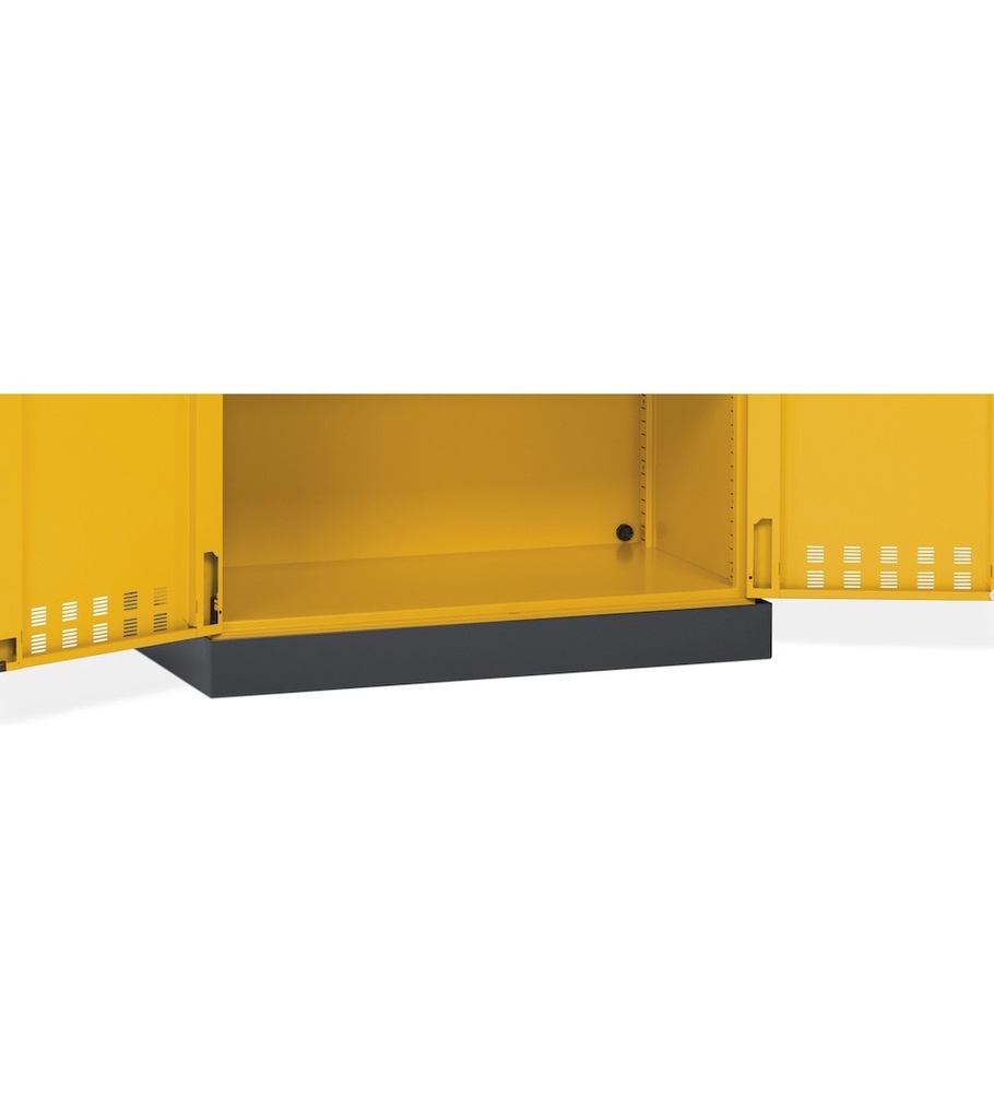 Armadio con porte a battente fessurate Perfom – 1048 × 600 × 1027 mm – foto 5