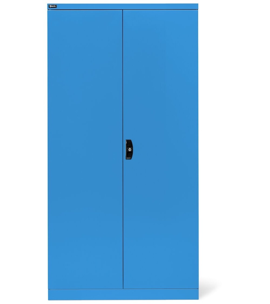 Armadio per magazzino e officina con 2 ante, 4 ripiani, 3 cassetti, L1023 x P555 x H2000 mm – foto 2