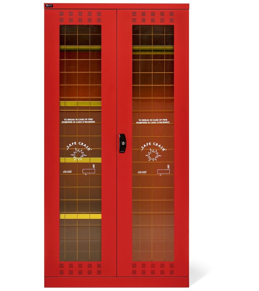 Armadio di sicurezza DPI e attrezzature antincendio, L1023 x P555 x H2000 mm – foto 3
