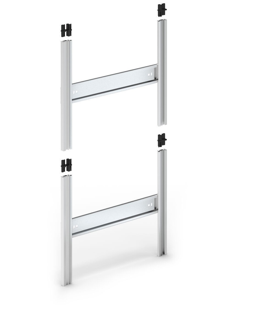 Scaffale portaminuteria con 38 cassetti Visual Box, H1000 mm – foto 3