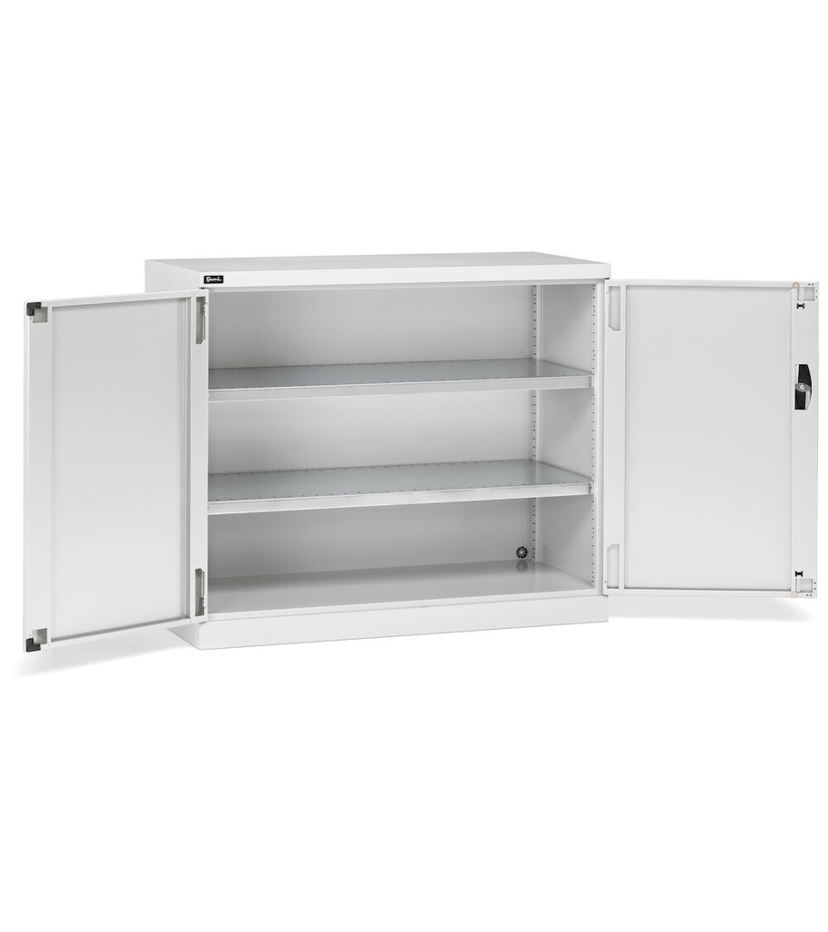 [PERFOM15002] Armadio con porte a battente Perfom – 64×27 EH – 1193 × 555 × 1000 mm, Grigio chiaro (RAL 7035)