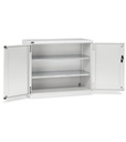 [PERFOM15002] Armadio con porte a battente Perfom – 64×27 EH – 1193 × 555 × 1000 mm, Grigio chiaro (RAL 7035)