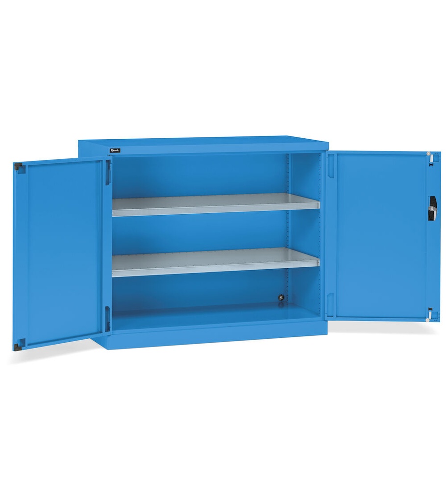 [PERFOM15003] Armadio con porte a battente Perfom – 64×27 EH – 1193 × 555 × 1000 mm, Blu (RAL 5012)