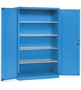 [PERFOM17003] Armadio con porte a battente Perfom – 64×27 EH – 1193 × 555 × 2000 mm, Blu (RAL 5012)