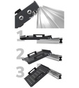 Sostegno da tavolo per vassoio Pikpad 5S – 959 × 255 × 198 mm – foto 2