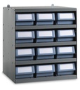 [RKBOX4005] Scaffale con 12 cassette RK Box Classic – H 545 mm – 500 × 400 × 545 mm