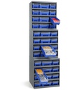 Scaffale con 12 contenitori RK Box Air – 500 × 500 × 545 mm – foto 6
