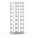 [ST0803] Scaffale vuoto per cassette 400x300 mm, L810 x P421 x H2003 mm
