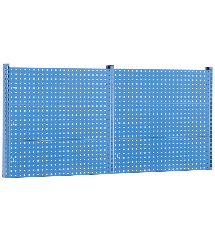 [WORKLOOK2004] Parete attrezzata Work Look – 2000 × 80 × 943 mm, Blu (RAL 5012)