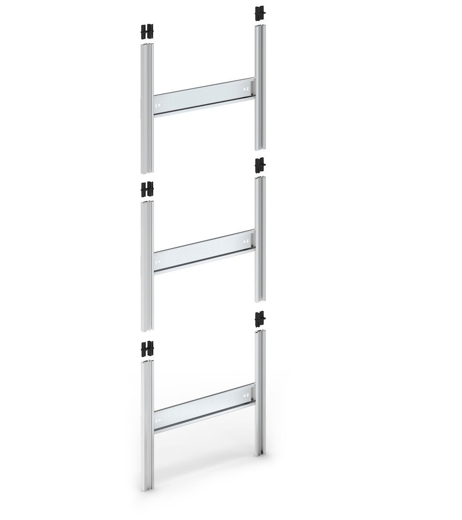Scaffale con 46 cassetti Visual Box – 602 × 225 × 1500 mm – foto 3