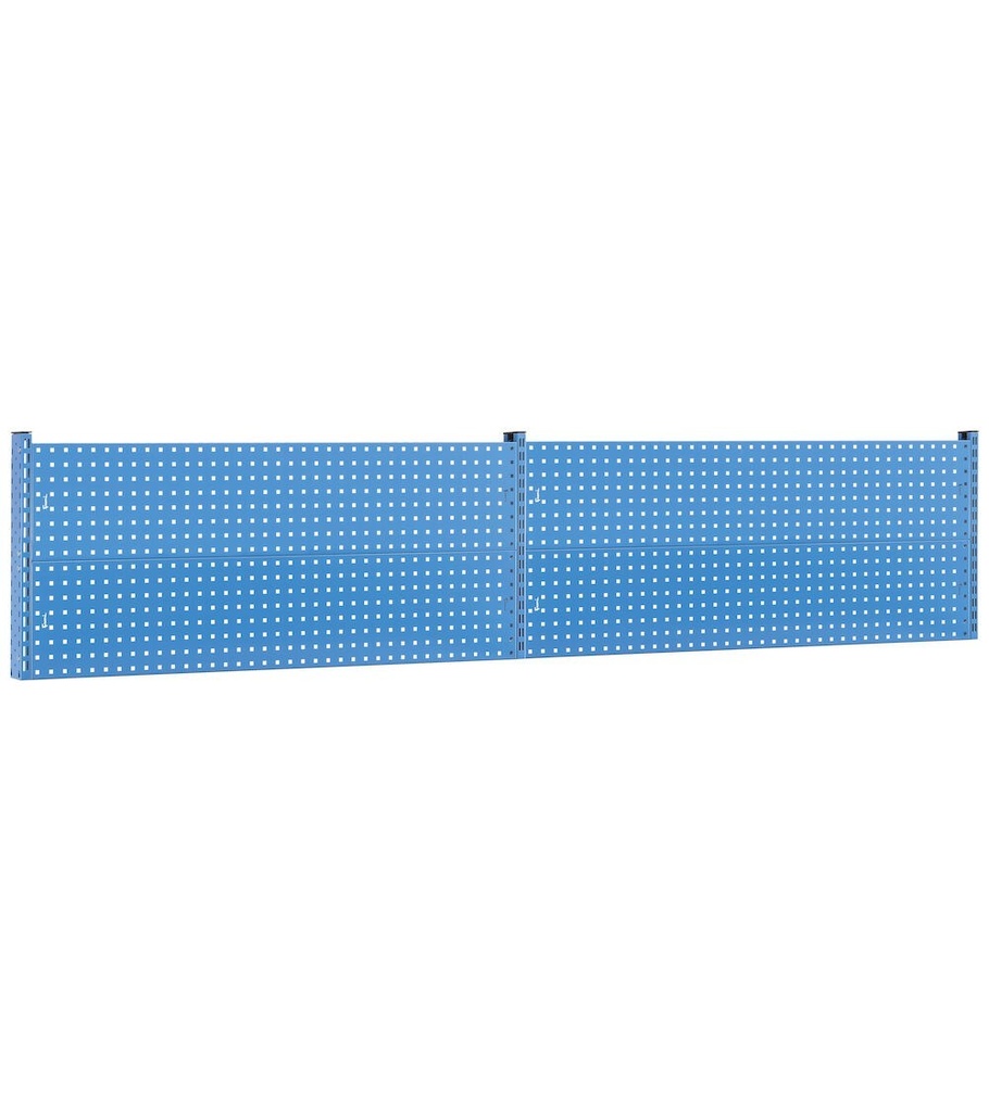 [WORKLOOK3002] Parete attrezzata Work Look – 2970 × 80 × 639 mm, Blu (RAL 5012)